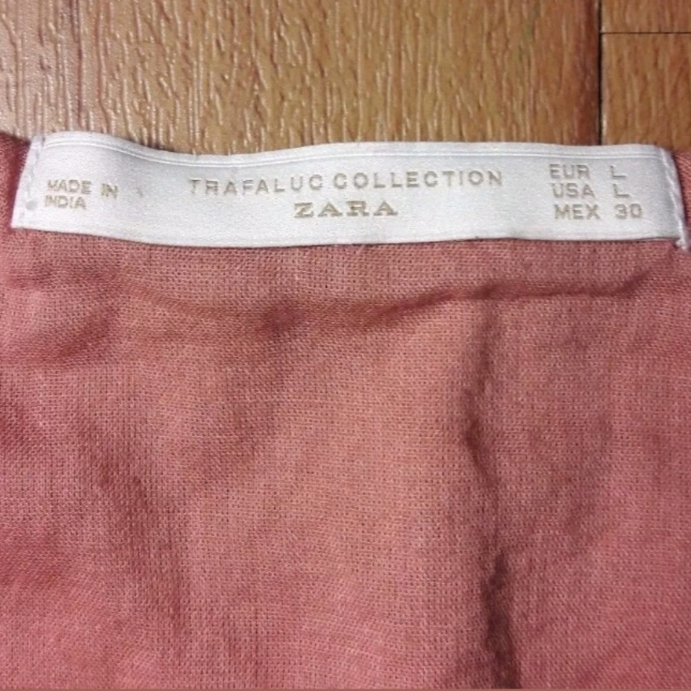 🌟SOLD🌟Zara Women's Tunic Blouse Size Large - Picture 6 of 7